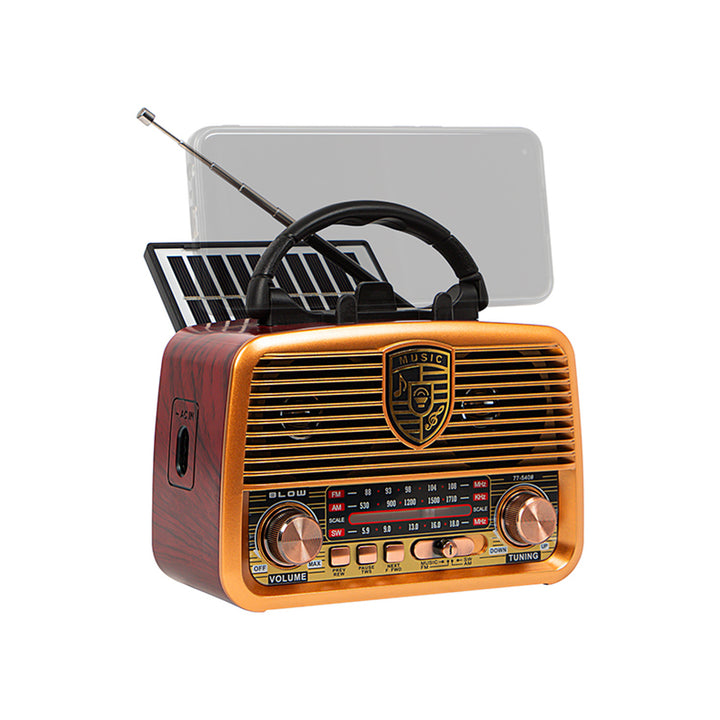 Radio solaire portable AM/FM BT BLOW RA10