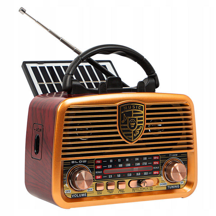 Radio solaire portable AM/FM BT BLOW RA10