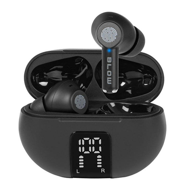Casque sans fil BLOW, Bluetooth 5.3, écran LED, système ENC, PRO ENC BLACK