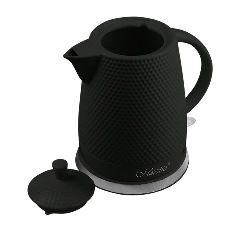 Bouilloire céramique Maestro, capacité 1,5 l, 1500W, noir, MR069