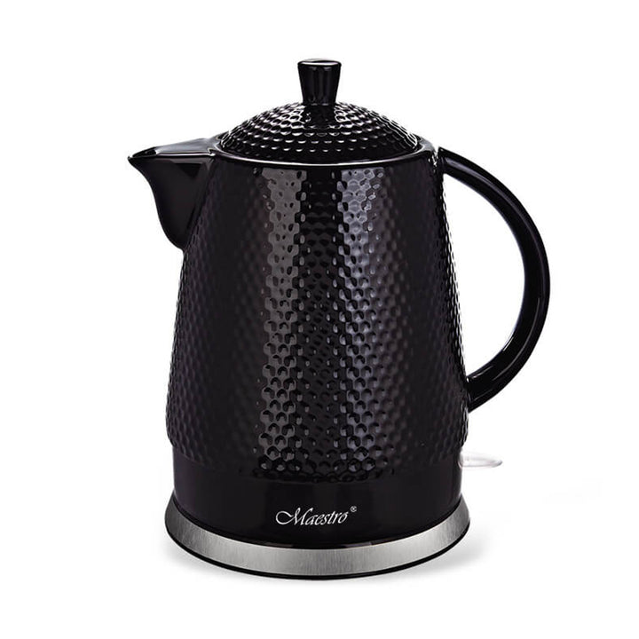 Bouilloire céramique Maestro, capacité 1,5 l, 1500W, noir, MR069