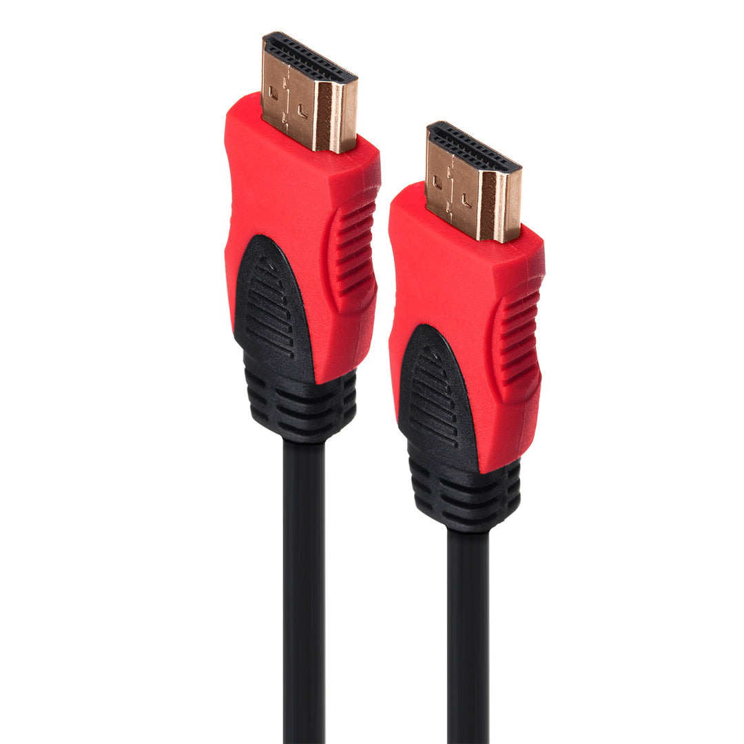 Support TV Maclean, max VESA 100x100, 13-27", 25kg, MC-715A + câble HDMI 2.0 4K 3D UHD 1.8m cuivre 48 bit
