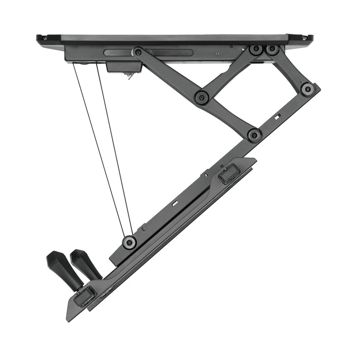Support TV électrique Maclean pour montage au plafond, max VESA 600x400, pour murs inclinés, télécommande, 32"-70", 35kg, MC-880 + Câble Maclean HDMI 2.1a, 3m, 8K HDR, MCTV-442