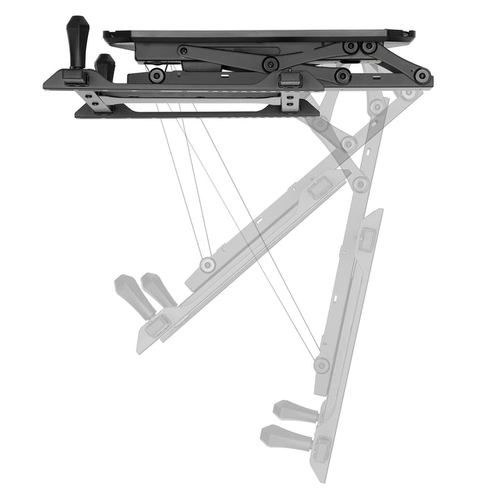 Support TV électrique Maclean pour montage au plafond, max VESA 600x400, pour murs inclinés, télécommande, 32"-70", 35kg, MC-880 + Câble Maclean HDMI 2.1a, 3m, 8K HDR, MCTV-442