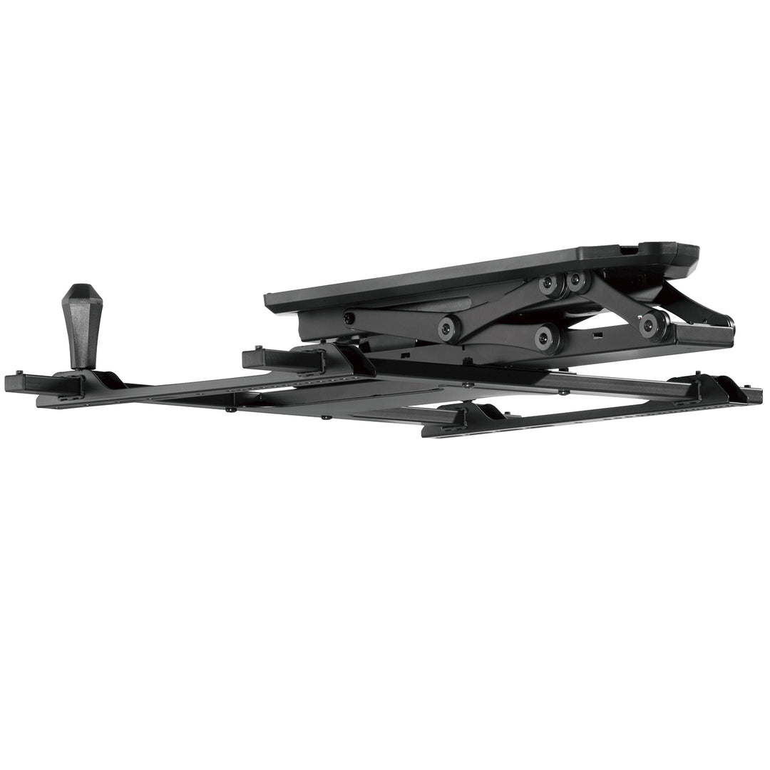 Support TV électrique Maclean pour montage au plafond, max VESA 600x400, pour murs inclinés, télécommande, 32"-70", 35kg, MC-880 + Câble Maclean HDMI 2.1a, 3m, 8K HDR, MCTV-442