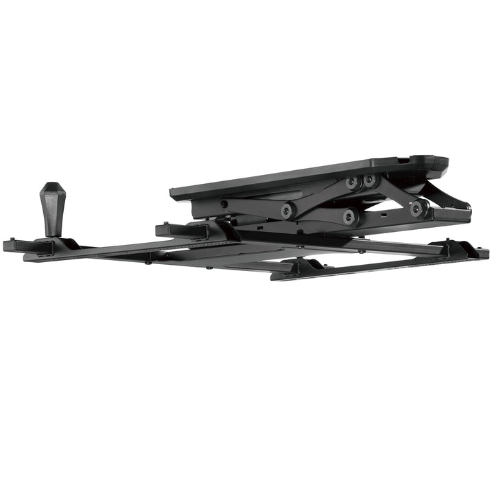 Support TV électrique Maclean pour montage au plafond, max VESA 600x400, pour murs inclinés, télécommande, 32"-70", 35kg, MC-880 + Câble Maclean HDMI 2.1a, 3m, 8K HDR, MCTV-442