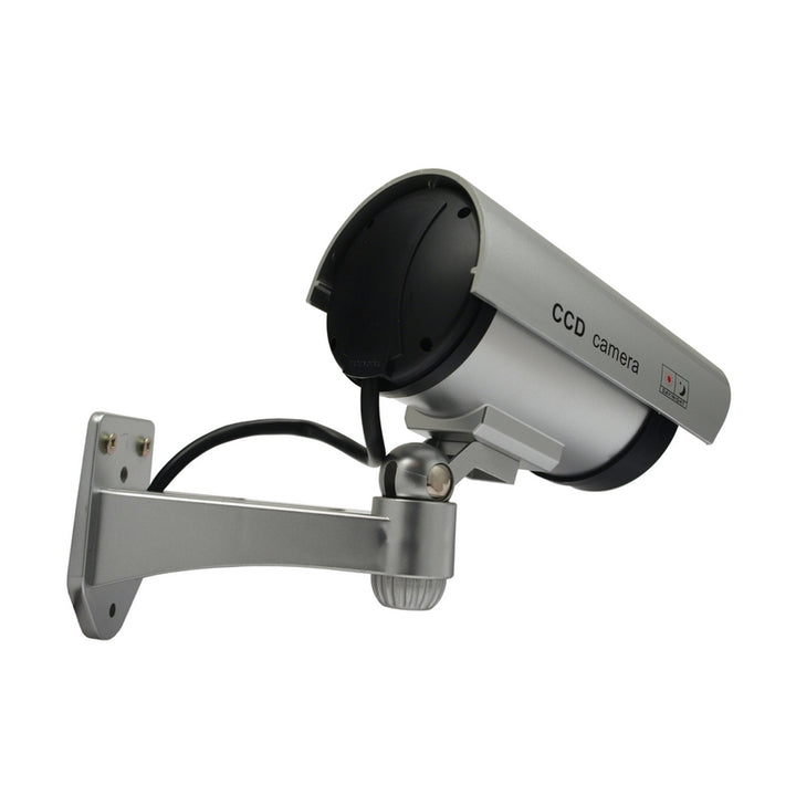 Caméra factice avec LED clignotante IR1100 S IR outdoor, argent, 2 pièces