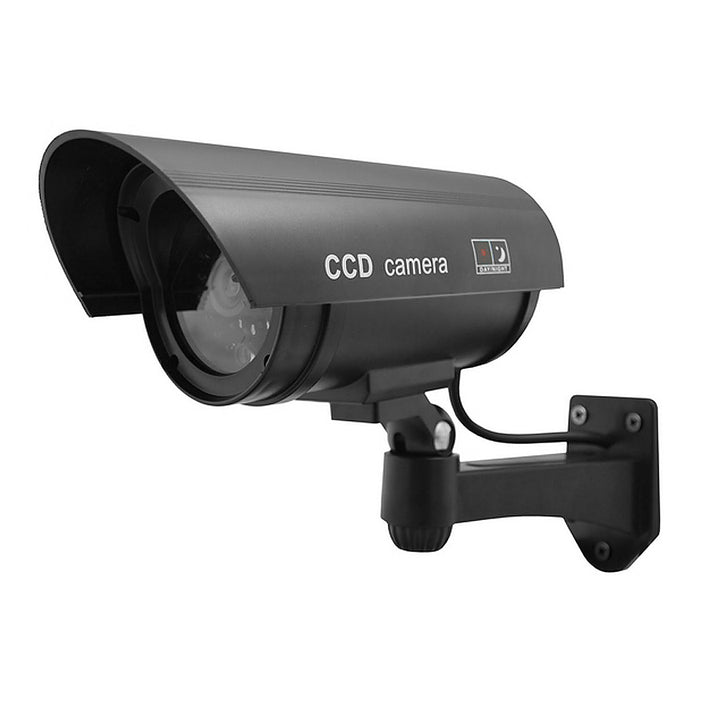 Caméra factice avec LED clignotante IR1100 B IR extérieur, noir, 4 unités