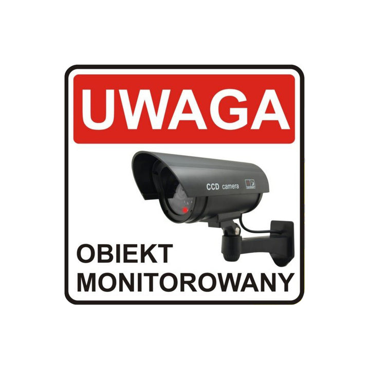 Caméra factice avec LED clignotante IR1100 B IR extérieur, noir, 4 unités