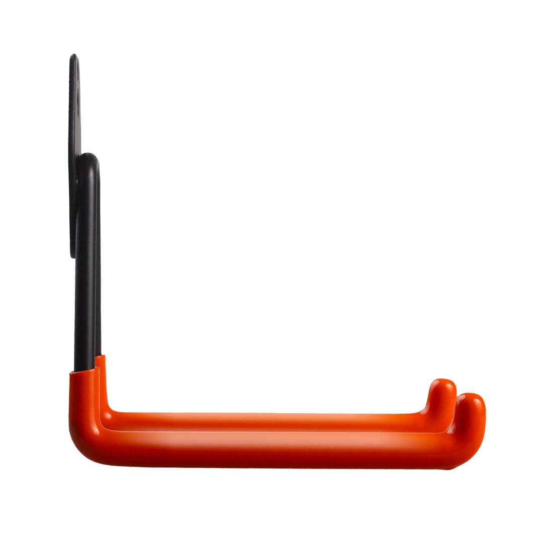 Support mural Maclean pour garage, pour pneus, outils de jardin, échelle, tuyaux. acier, charge max 70kg, MC-442 + MC-443 charge max 50kg + MC-444 charge max 25kg