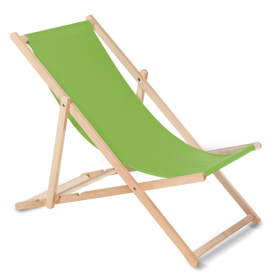 GreenBlue GB183 chaise longue classique en hêtre, 4 pièces