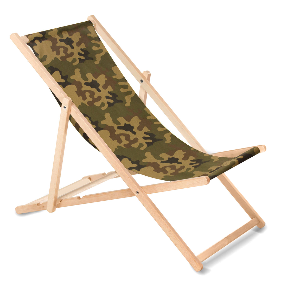 GreenBlue GB183 chaise longue classique en bois de hêtre vert maroquin, 4 pièces