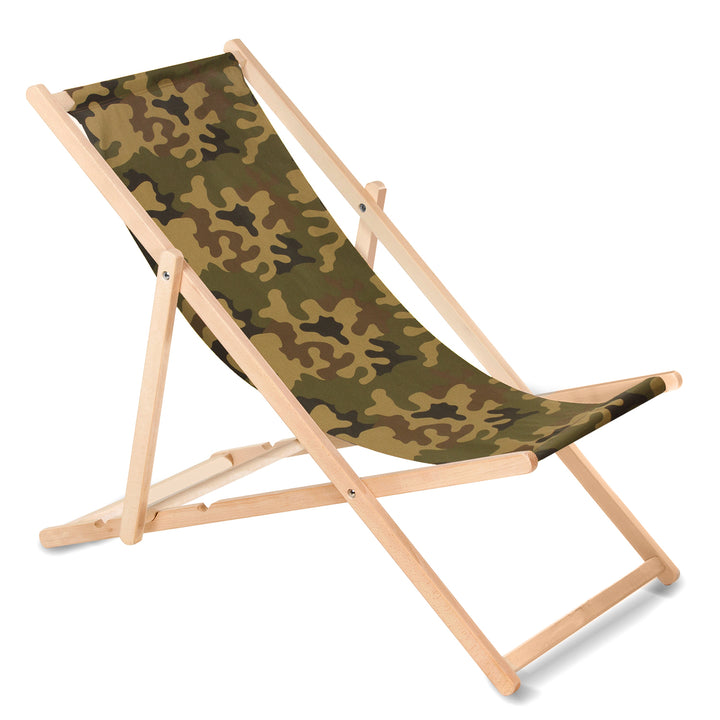 GreenBlue GB183 chaise longue classique en bois de hêtre vert maroquin, 4 pièces
