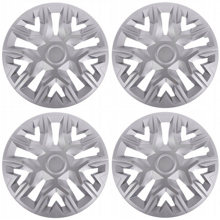 NRM The Best Enjoliveurs universels 15'' argent 4 pièces