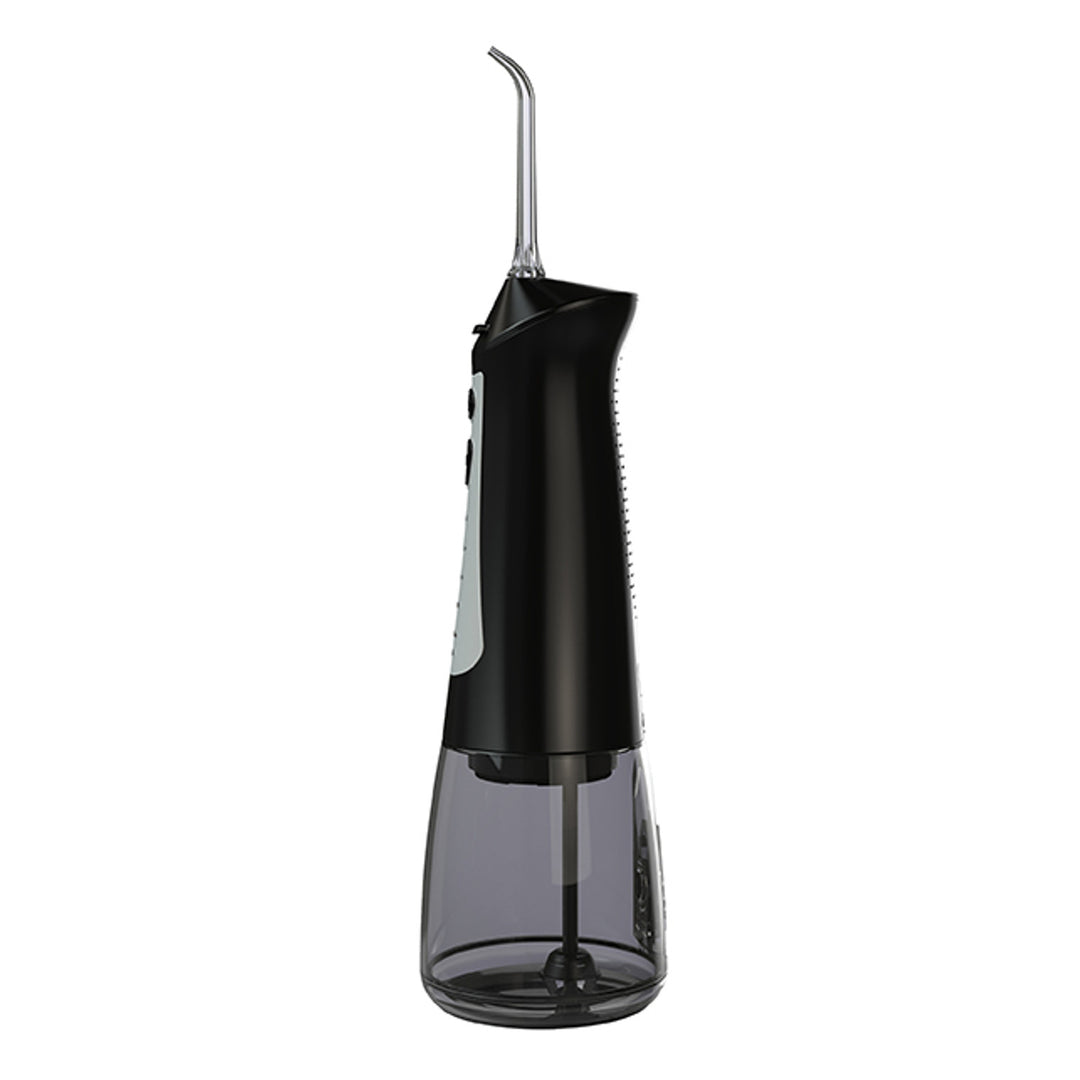 Irrigateur dentaire LAFE, 5 modes, 6 embouts, noir, CleanPRO