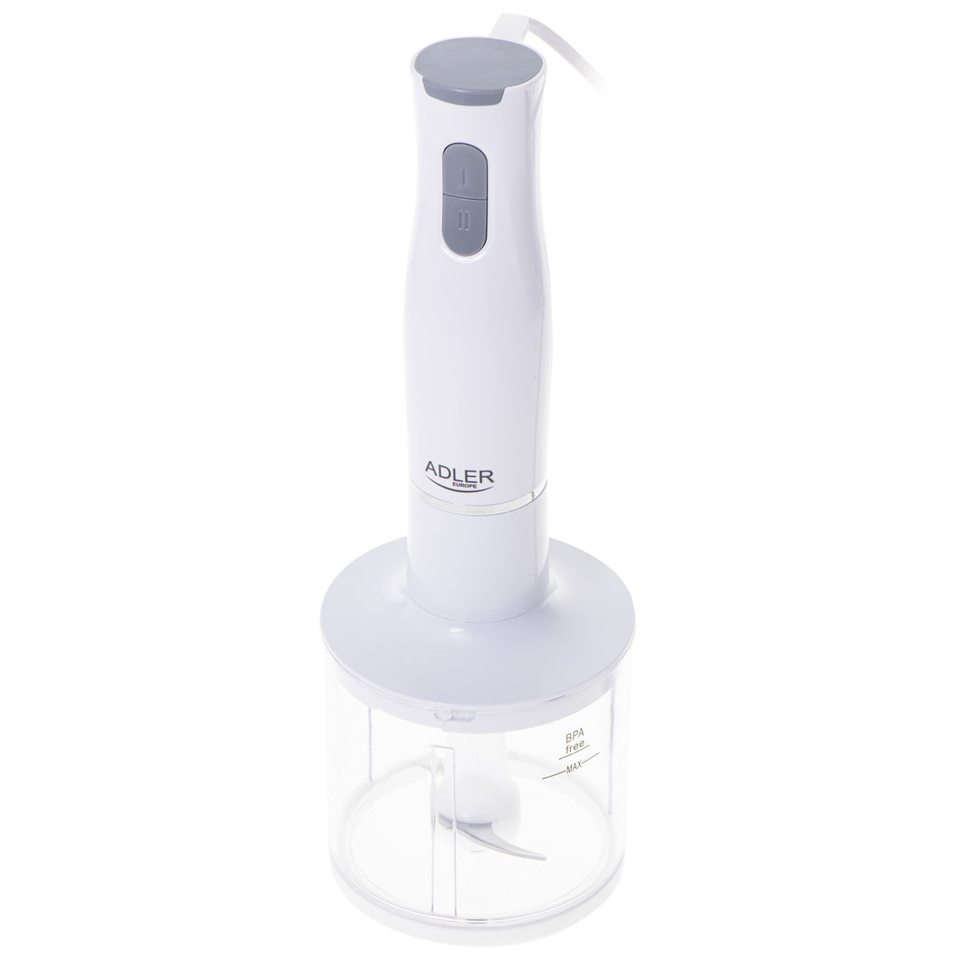 Mixeur plongeant Adler, 2 vitesses, blanc, 800W, AD 4620