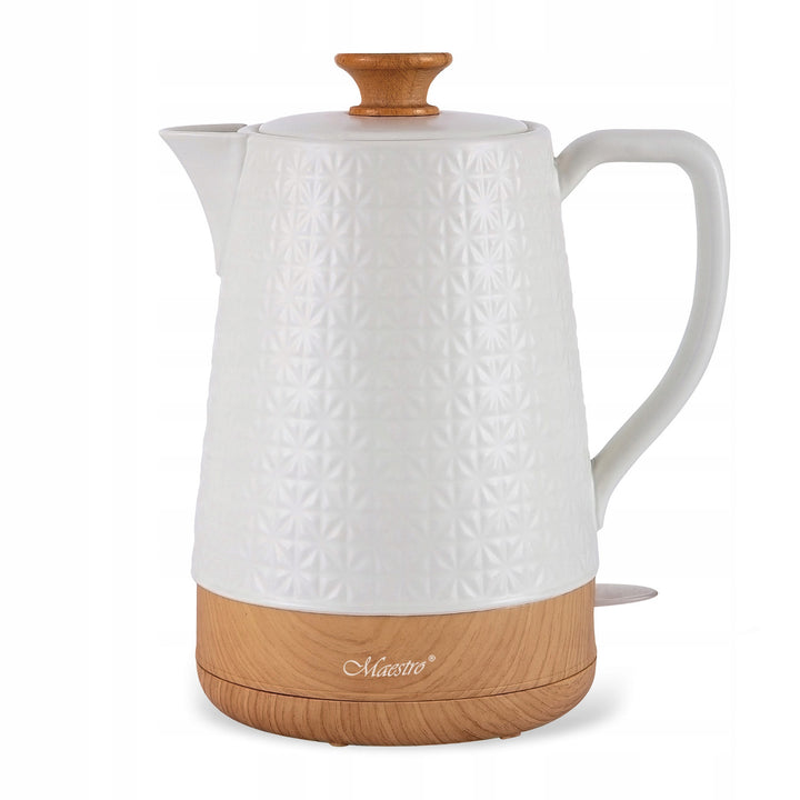Bouilloire sans fil Maestro, céramique, 1800W, 1.8l, MR076