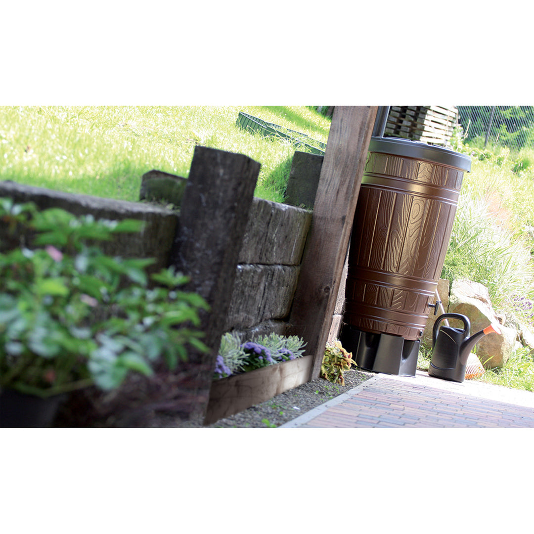 Réservoir d'eau de pluie, capacité 265l, brun, Woodcan