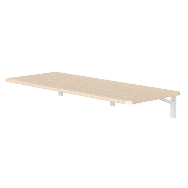 Maclean Tablette / plateau pliant, couleur bois clair, 100x40cm, max. 50 kg, MC-128 WD