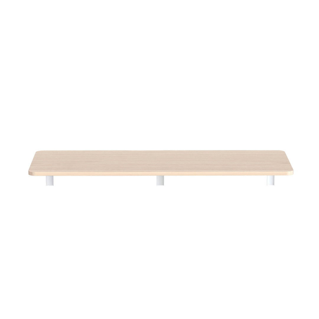 Maclean Tablette / plateau pliant, couleur bois clair, 100x40cm, max. 50 kg, MC-128 WD