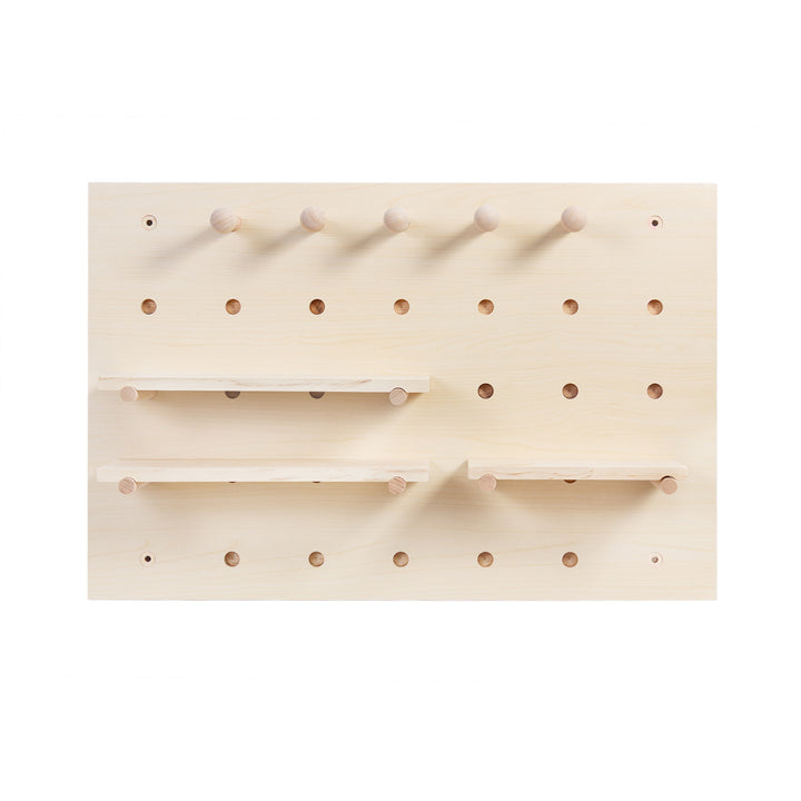 Organisateur de tableau blanc en bois Maclean, couleur bois clair, 40x60 cm, max. 20 kg, MC-130 WD