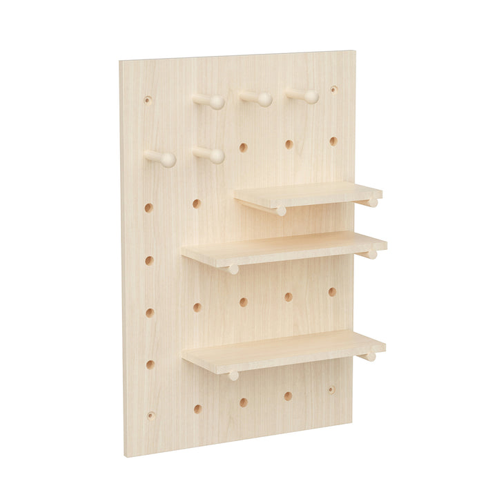 Organisateur de tableau blanc en bois Maclean, couleur bois clair, 40x60 cm, max. 20 kg, MC-130 WD