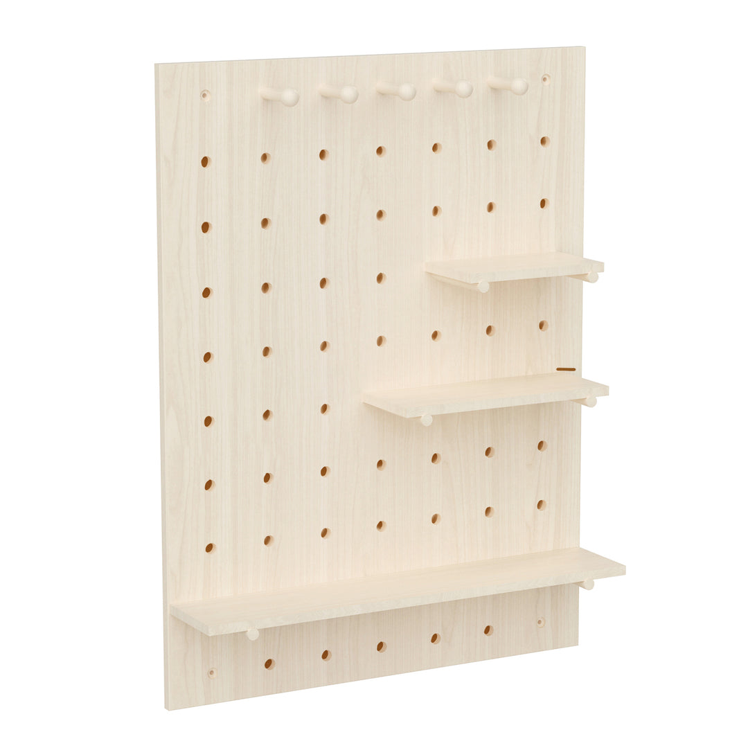 Organisateur de tableau blanc en bois Maclean, couleur bois clair, 60x80 cm, max. 20 kg, MC-131 WD