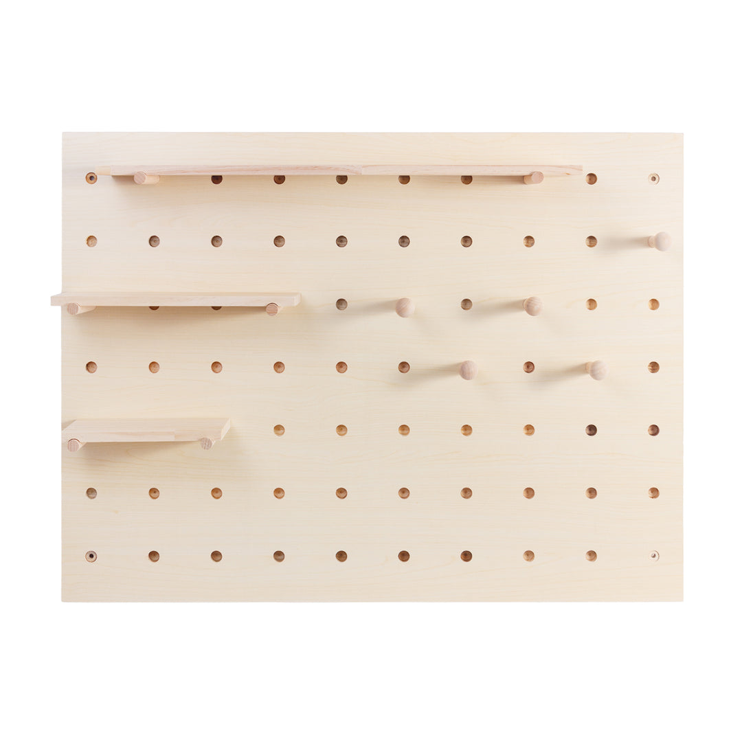 Organisateur de tableau blanc en bois Maclean, couleur bois clair, 60x80 cm, max. 20 kg, MC-131 WD