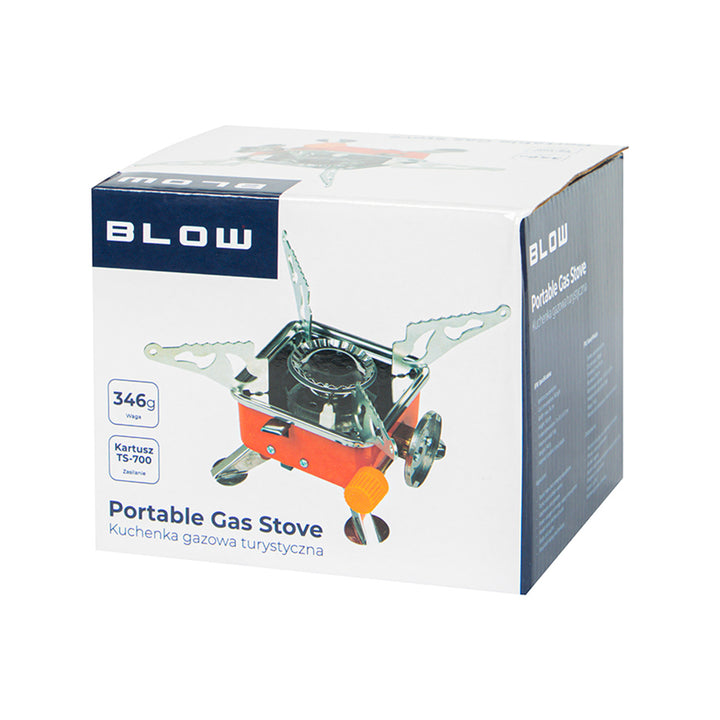 Blow mini cuisinière à gaz touristique, 2800W, pour cartouche, 53-138
