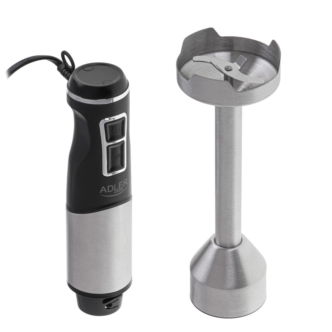 Mixeur plongeant Adler, fonction turbo, fonction broyeur de glace, 1900W, AD 4628
