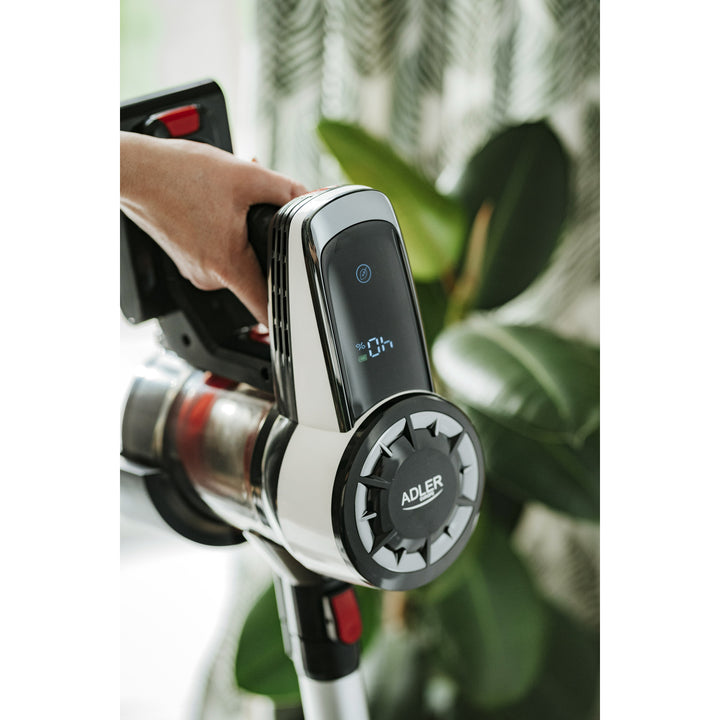 Aspirateur vertical Adler AD 7048 sans fil noir à main