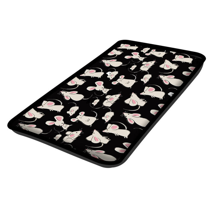 Coussin pour chat pour rebord de fenêtre 25x55cm Bertoni MYSZKI pattern