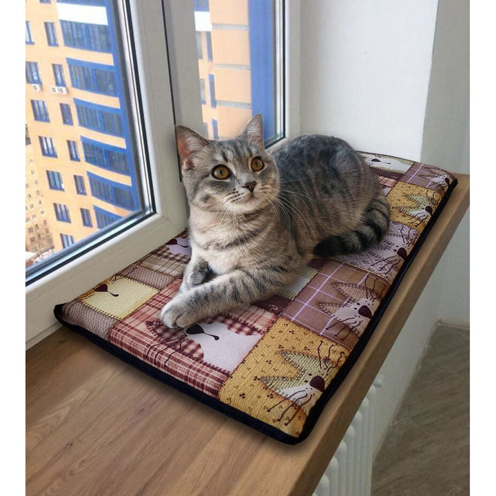 Coussin pour chat pour rebord de fenêtre 25x55cm Bertoni design PEXESO