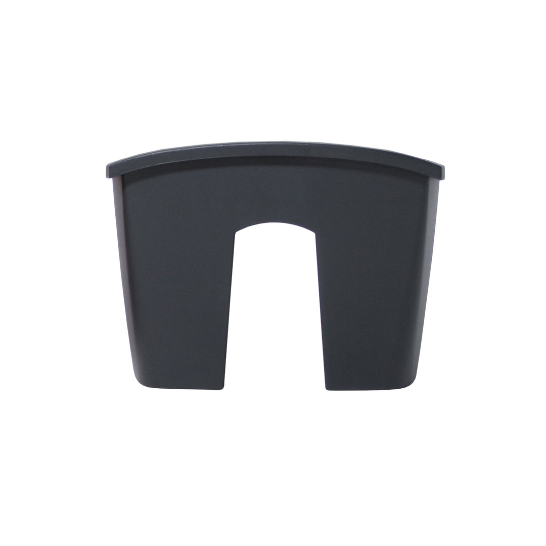 Pot de balustrade de balcon Prosperplast, 58cm, anthracite, DCRO600