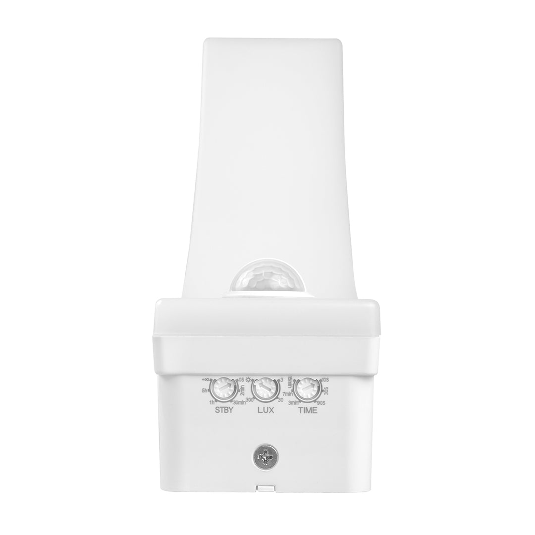 Détecteur de mouvement Maclean Lampe LED, détecteur de mouvement PIR, blanc, 20W, IP65, 2000lm, blanc neutre (4000K) MCE512 W, 4 pièces