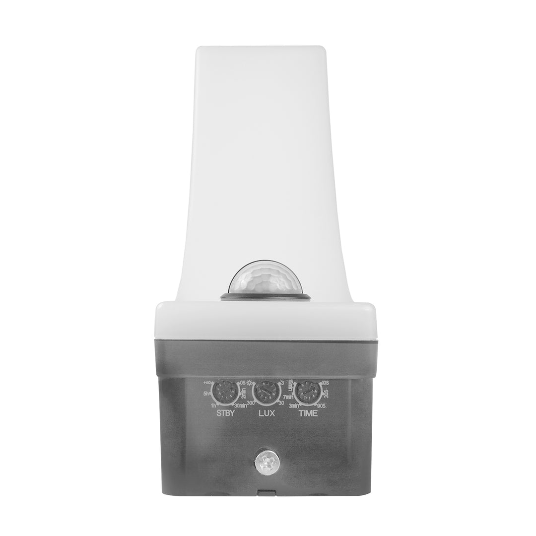 Détecteur de mouvement Maclean Lampe LED, détecteur de mouvement PIR, gris, 20W, IP65, 2000lm, blanc neutre (4000K) MCE512 GR, 2 pièces