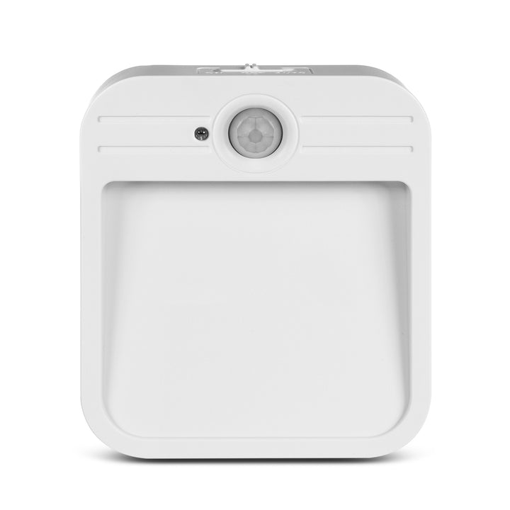 Lampe d'escalier Maclean LED, avec détecteur de mouvement, temp. 4000K, 3.7V/500mAh, 4 LED, portée 3-4m, MCE236, 2 pièces