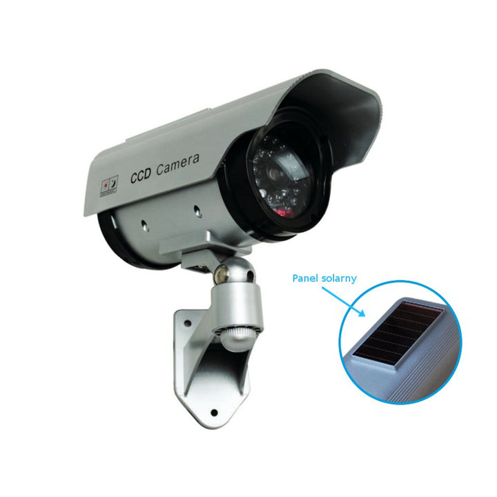 Caméra factice SOL1200 Diode solaire clignotante 4 pièces