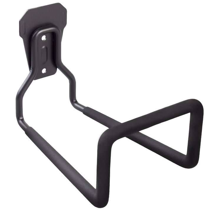 Support mural de garage Maclean, pour pneus, outils de jardin, échelle, tuyaux, vélos, acier, charge max. 35kg, MC-441, 4 pièces
