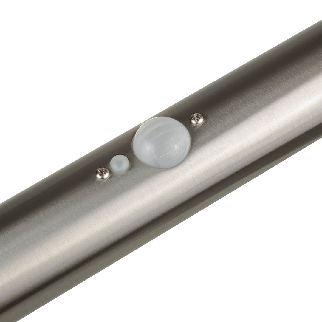 Maclean Solar LED Light, avec capteur, 3 modes, plug-in, Li-ion 18650, IP44, 3.7V, 1200 mAh, Chrome mat, MCE465 C/M, 6 pièces