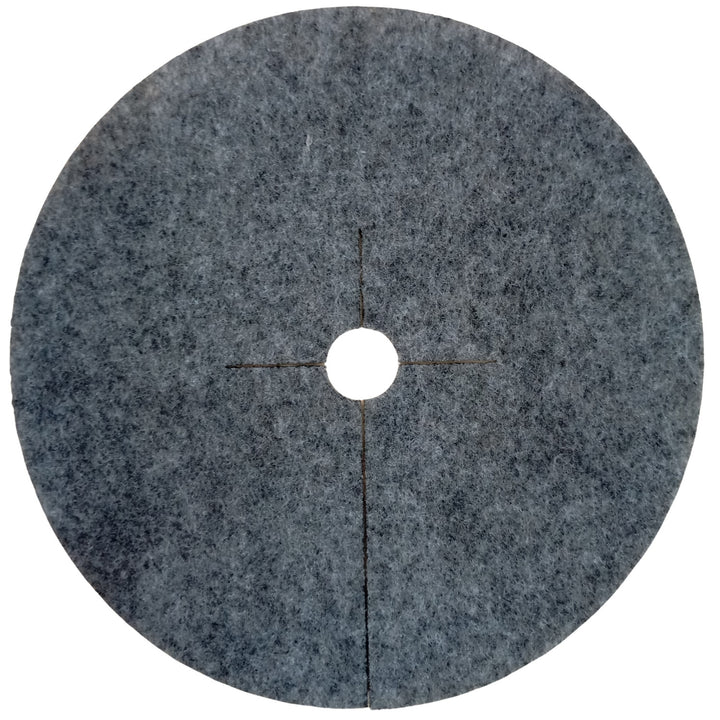 Jeu de disques anti-herbes Bertoni, 3 pièces, 40 cm, gris