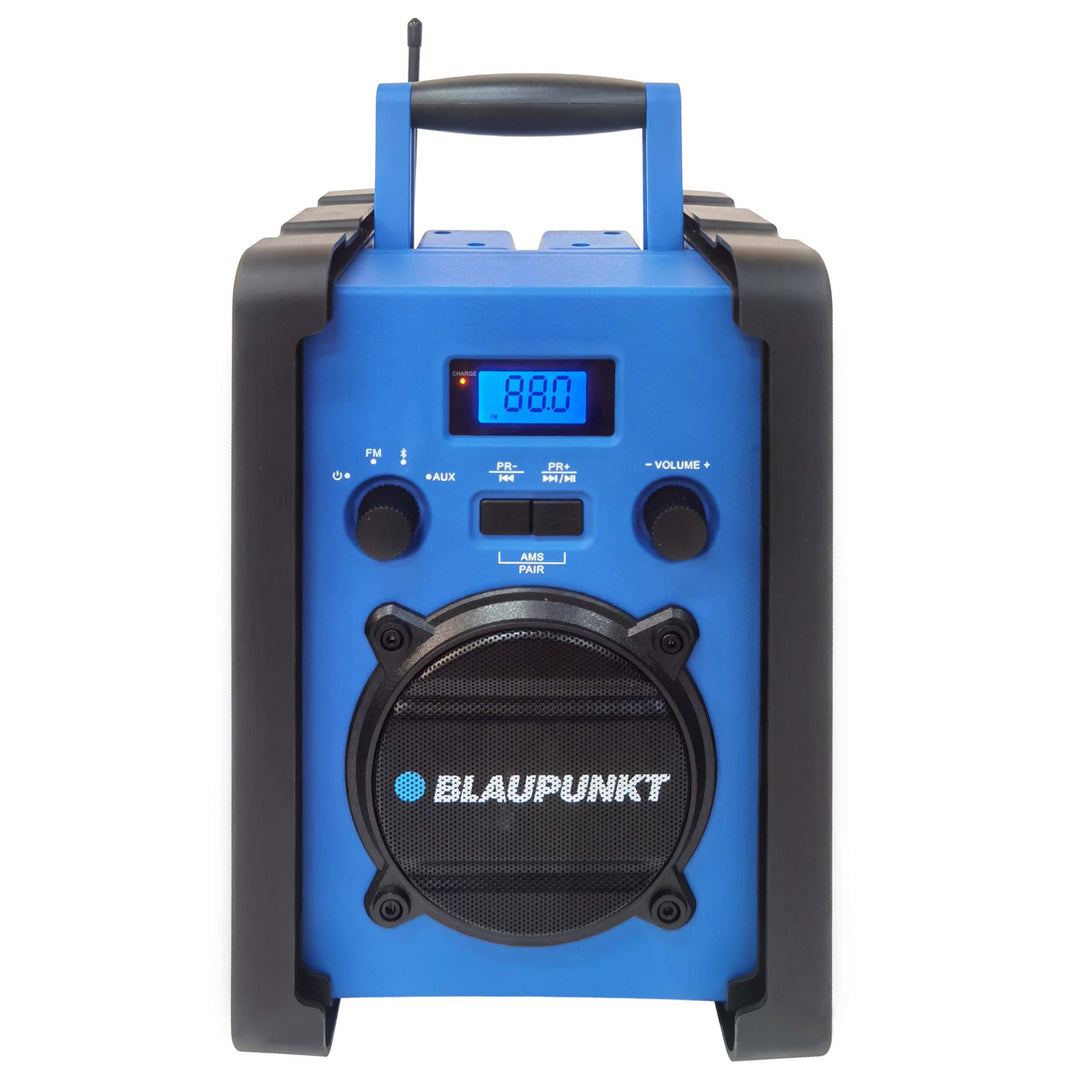 Radio portable Blaupunkt, Bluetooth, AUX, écran LCD, PP30 chantier