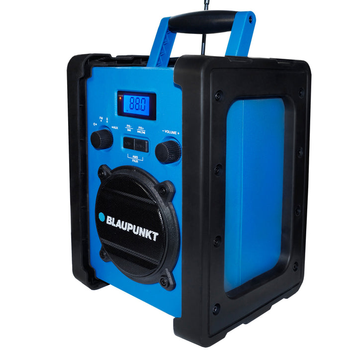 Radio portable Blaupunkt, Bluetooth, AUX, écran LCD, PP30 chantier
