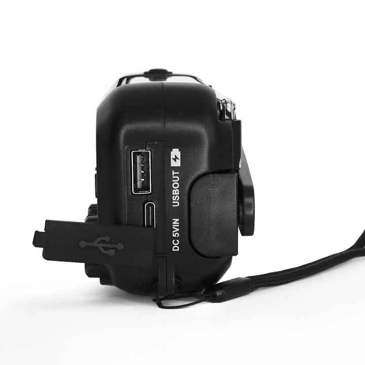 Radio Blaupunkt secteur/batterie, torche LED, indication SOS, antenne, ER10
