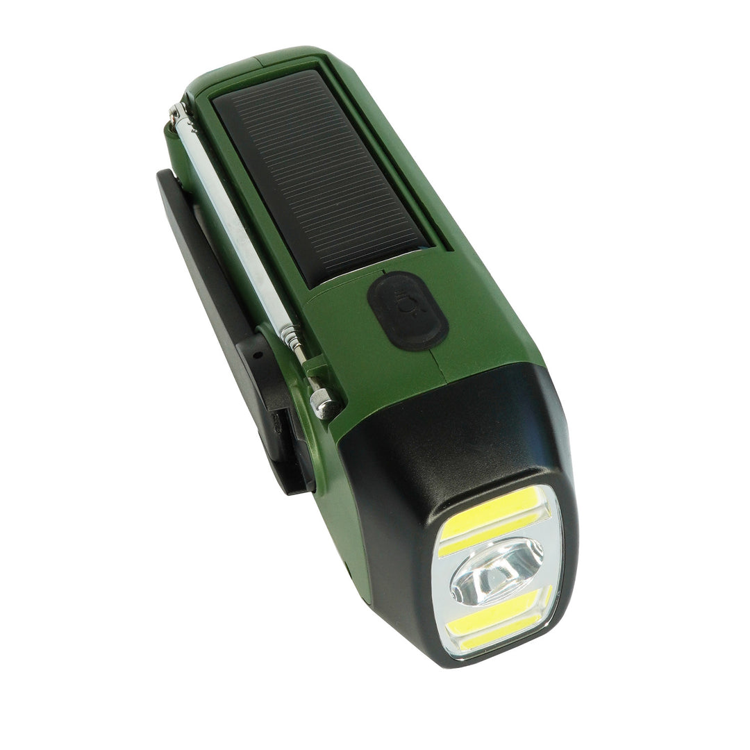 Radio Blaupunkt secteur/batterie, torche LED, indication SOS, antenne, ER20