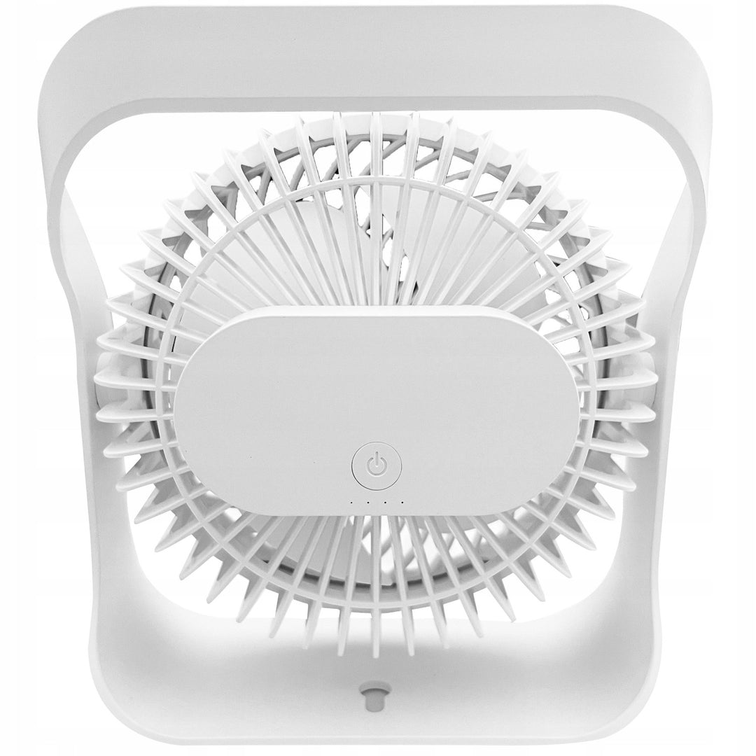 Ventilateur de bureau sans fil LTC, chargeur USB C, 4 niveaux de vitesse, batterie 2000 mAh, LXWB16