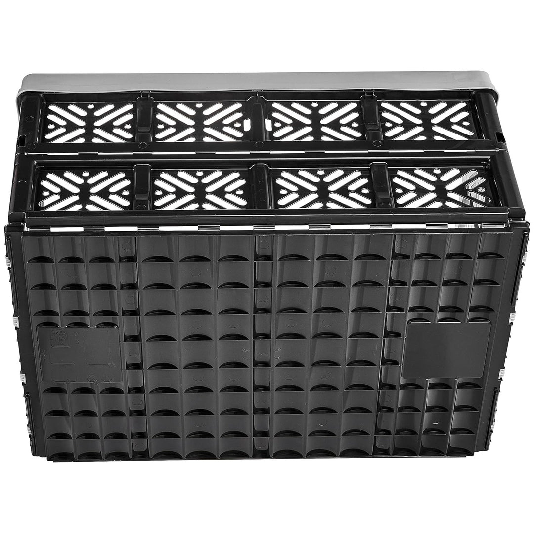 Panier pliant en plastique Keeeper, 32L, gris-noir