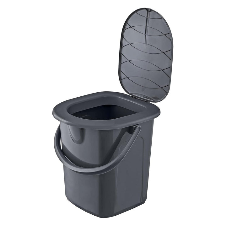 Toilette de randonnée BranQ, 22L, recyclée, anthracite, 1306b