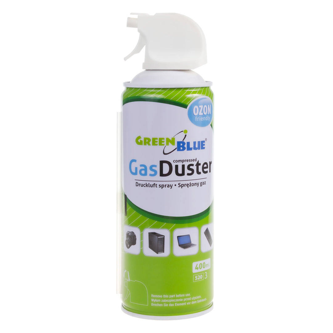 Air comprimé GreenBlue GB400 400ml atomiseur de pistolet - spray de pistolet, 9 pièces
