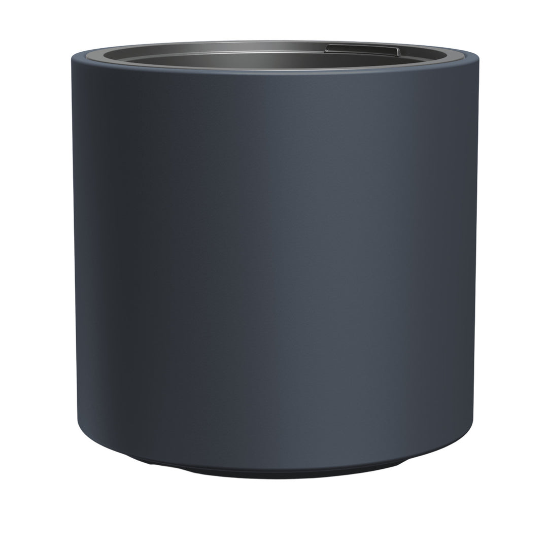 HEOS pot de fleurs résistant au gel - anthracite, avec insert, capacité 31 L, DBHER470, 4 pièces